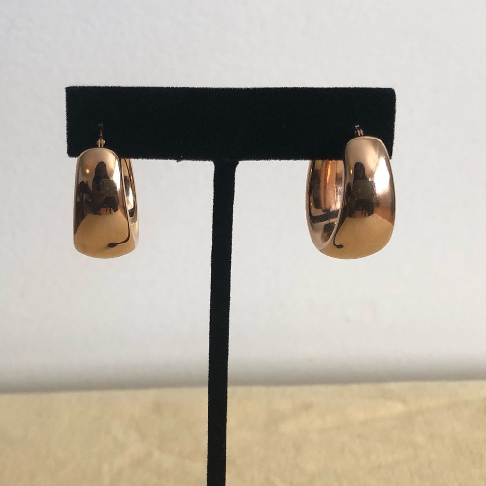 14k rose gold earrings